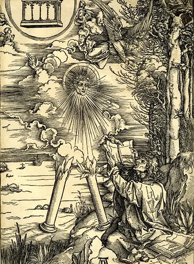 Johannes verschlingt das Buch (St John Devouring the Book) Albrecht Durer